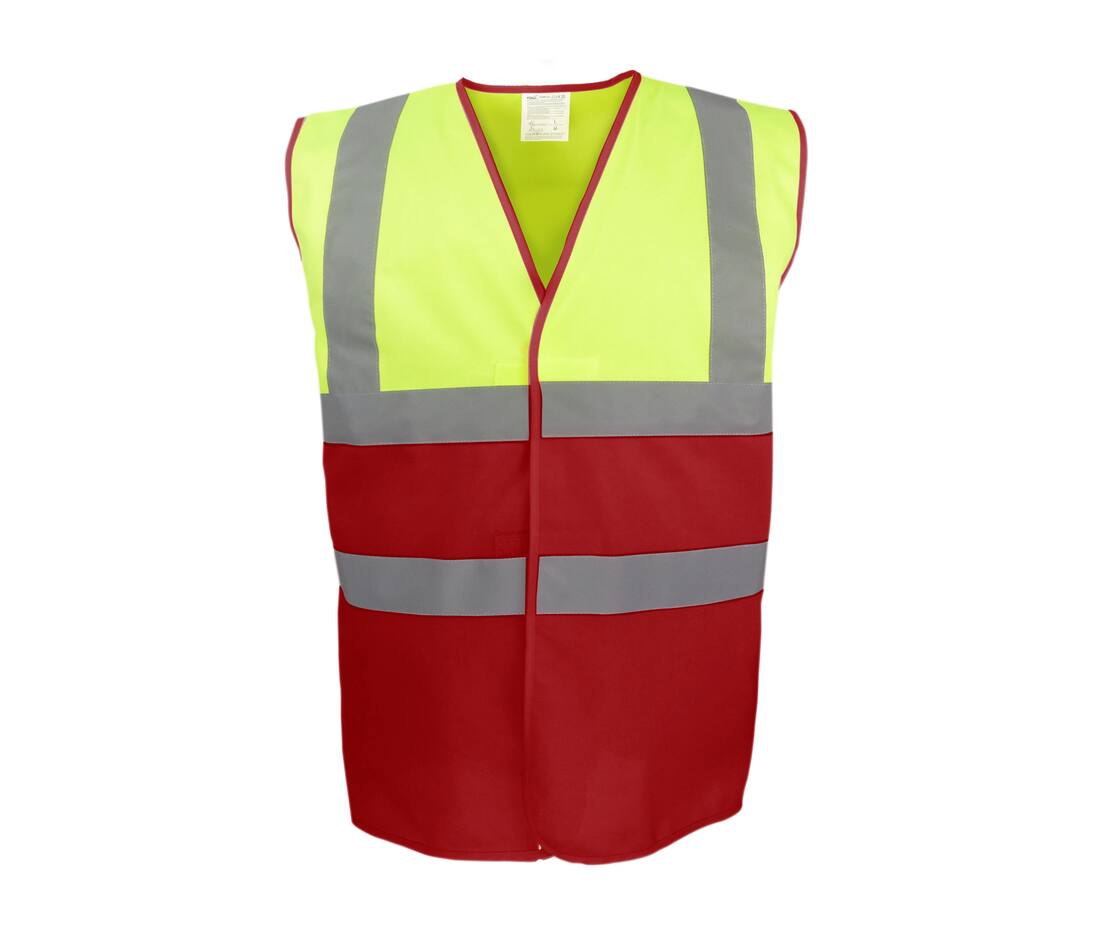 Yoko Hi Vis Two Tone Waistcoat