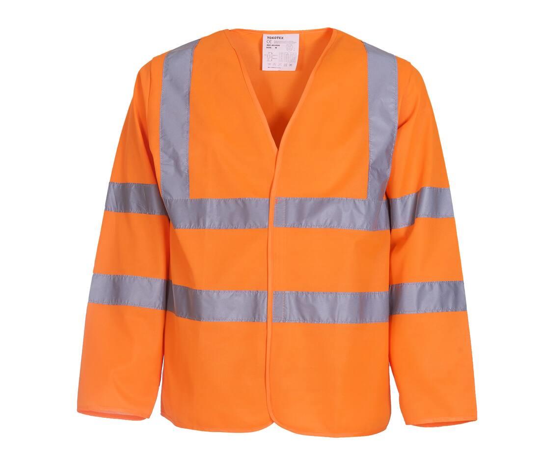 Yoko Hi-vis Long Sleeve Waistcoat