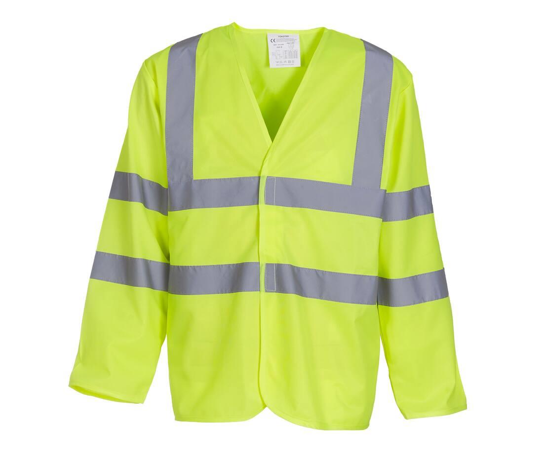 Yoko Hi-vis Long Sleeve Waistcoat