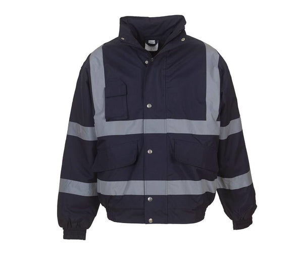 Yoko Hi-vis Classic Bomber Jacket