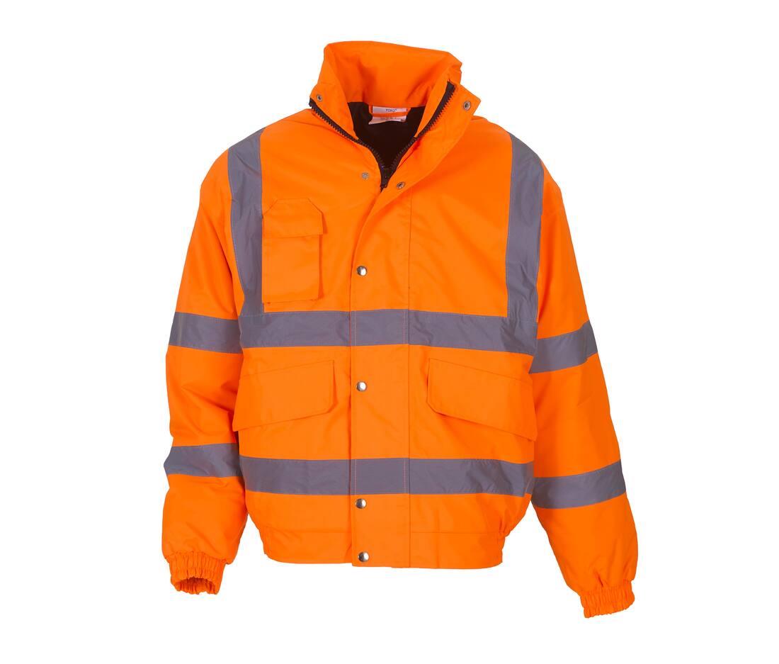 Yoko Hi-vis Classic Bomber Jacket