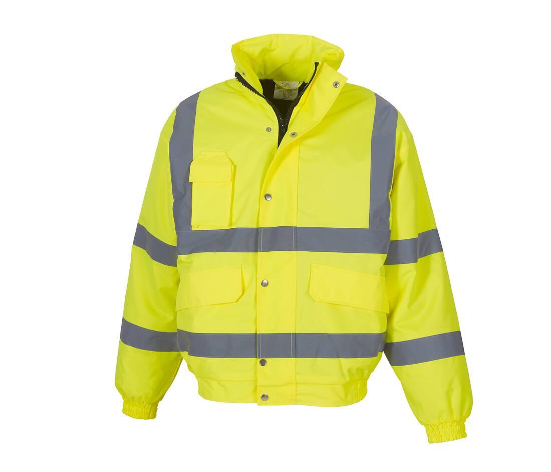 Yoko Hi-vis Classic Bomber Jacket