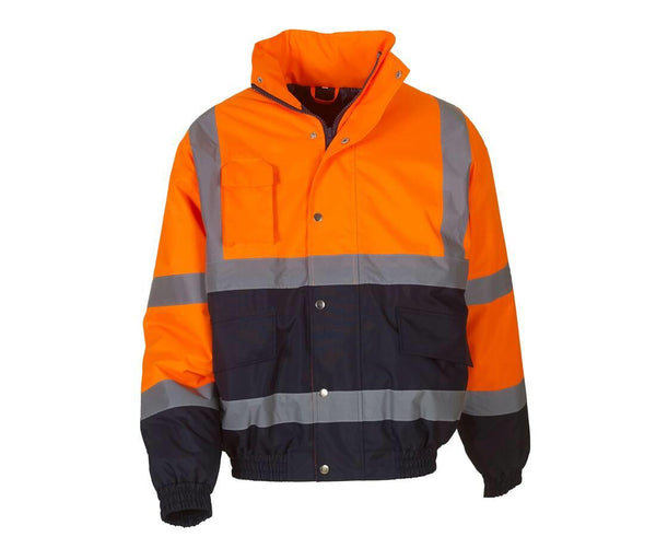 Yoko Hi-vis Two Tone Bomber Jacket