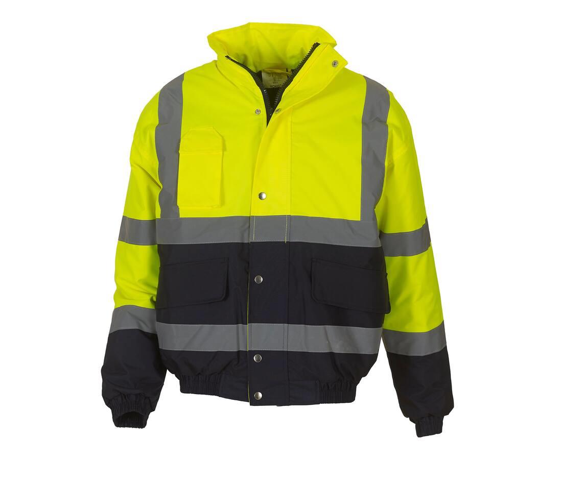 Yoko Hi-vis Two Tone Bomber Jacket