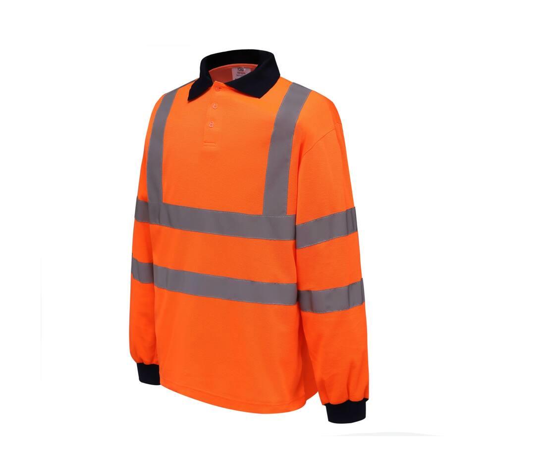 Yoko Hi-vis Long Sleeve Polo
