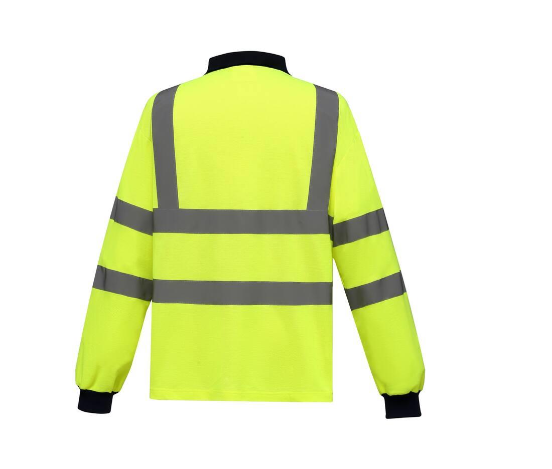 Yoko Hi-vis Long Sleeve Polo