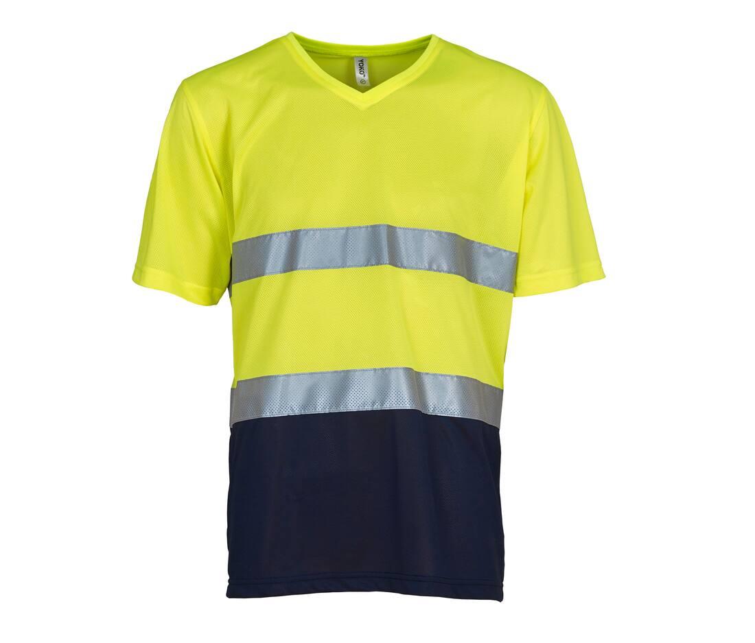 Yoko Hi-vis Top Cool V-neck T-shirt
