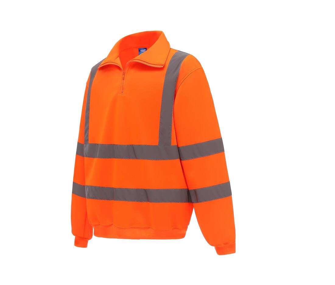 Yoko Hi-vis 1/4 Zip Sweatshirt