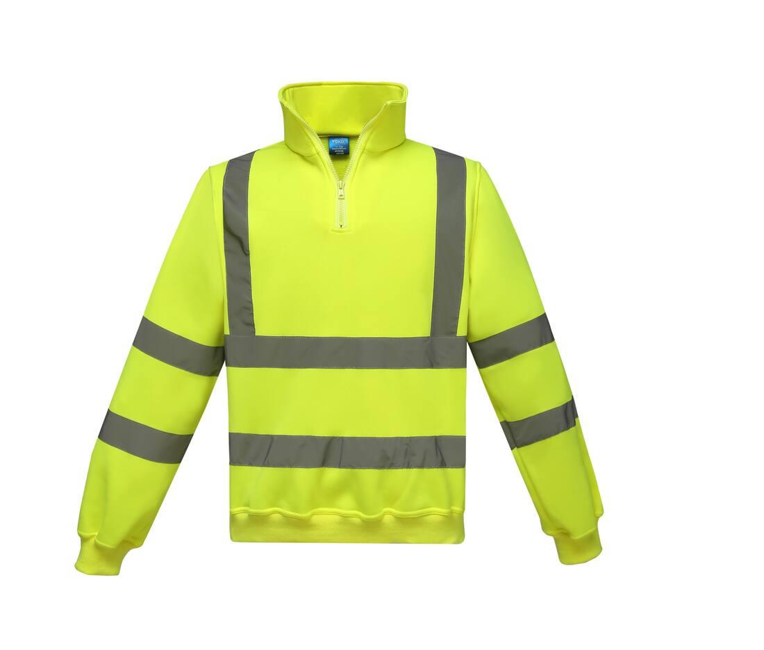 Yoko Hi-vis 1/4 Zip Sweatshirt