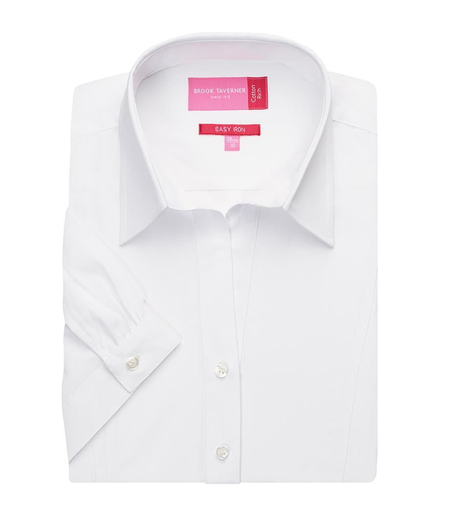 Ladies Paduli Short Sleeve Poplin Shirt