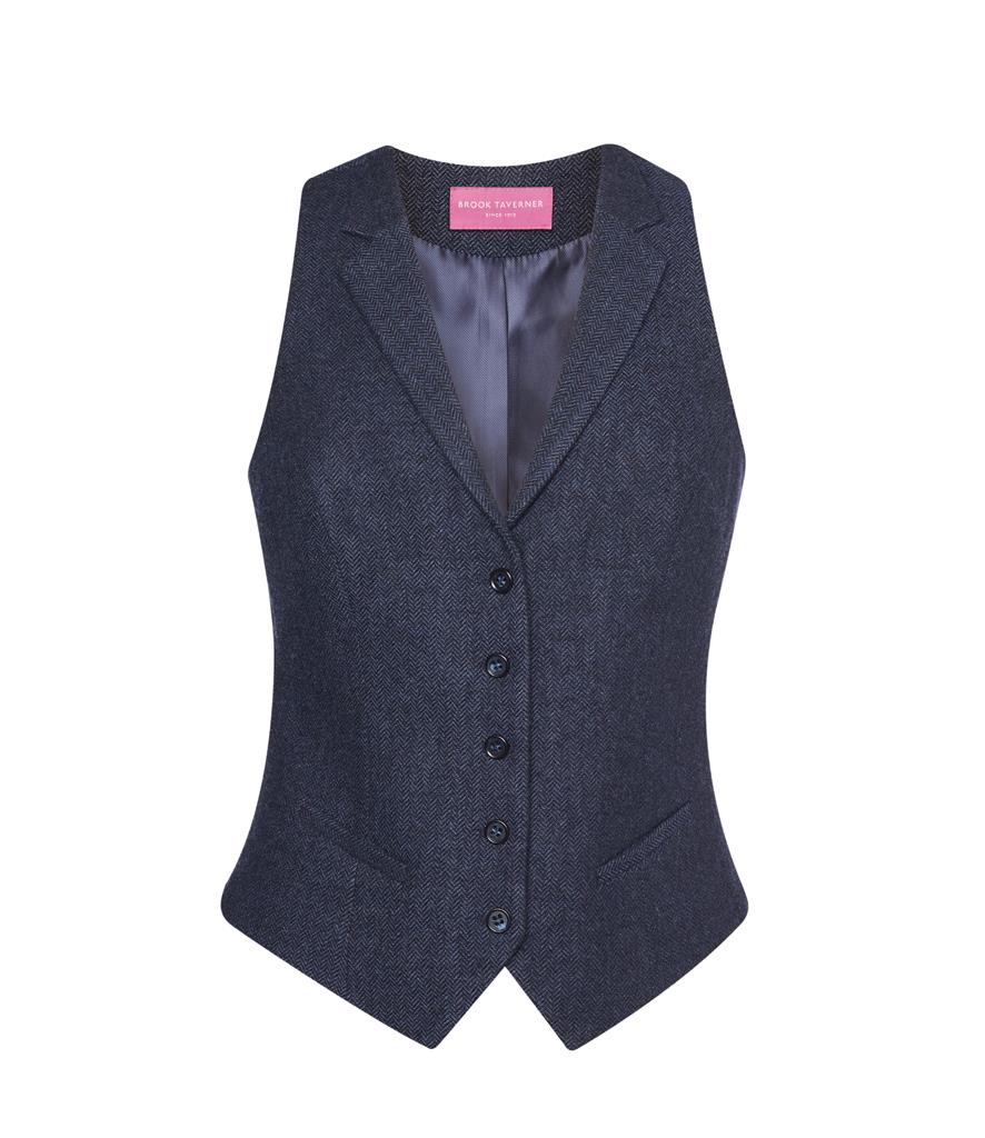 Ladies Nashville Tweed Waistcoat