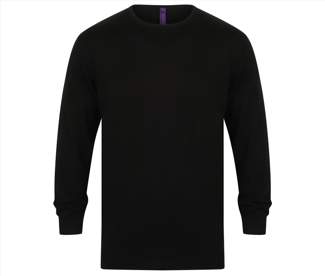 Henbury Men's Crew Neck Jumper
