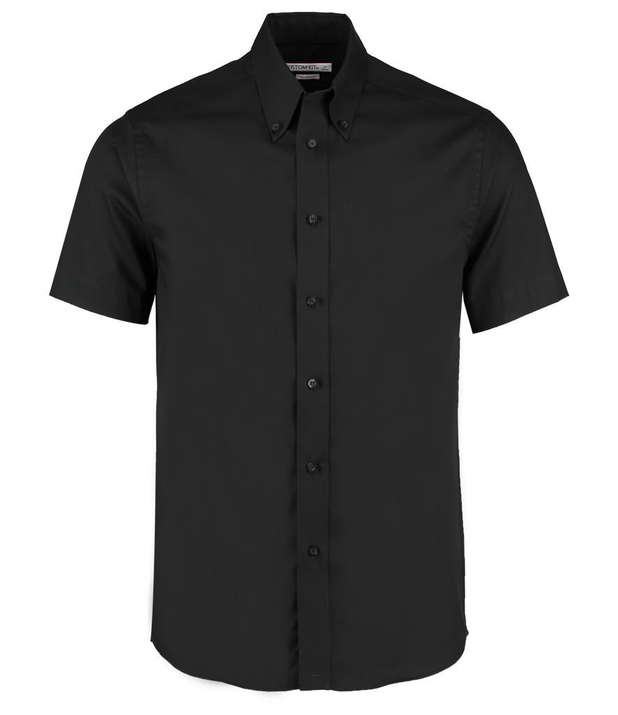 Premium Short Sleeve Tailored Oxford Shirt