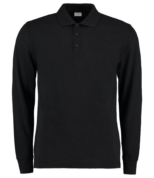 Long Sleeve Poly/Cotton Piqué Polo Shirt