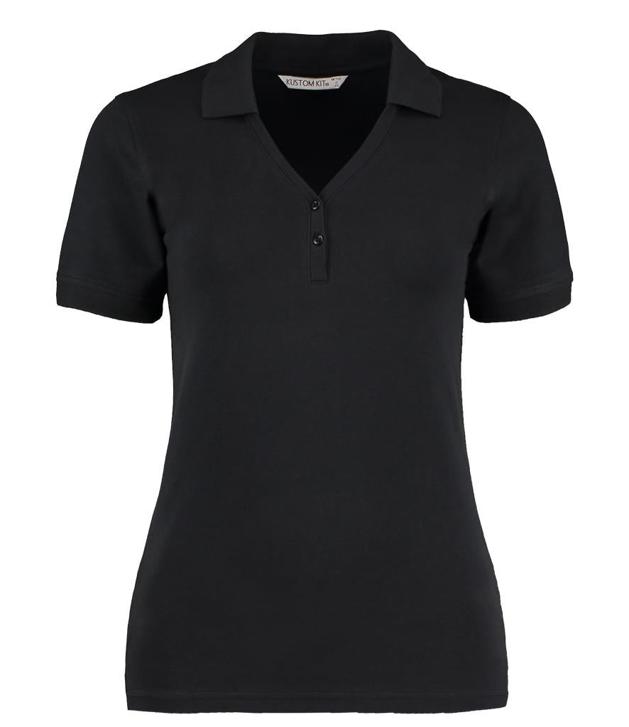 Sophia Comfortec® V Neck Polo Shirt