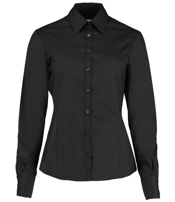 Ladies Long Sleeve Tailored Business Shirt