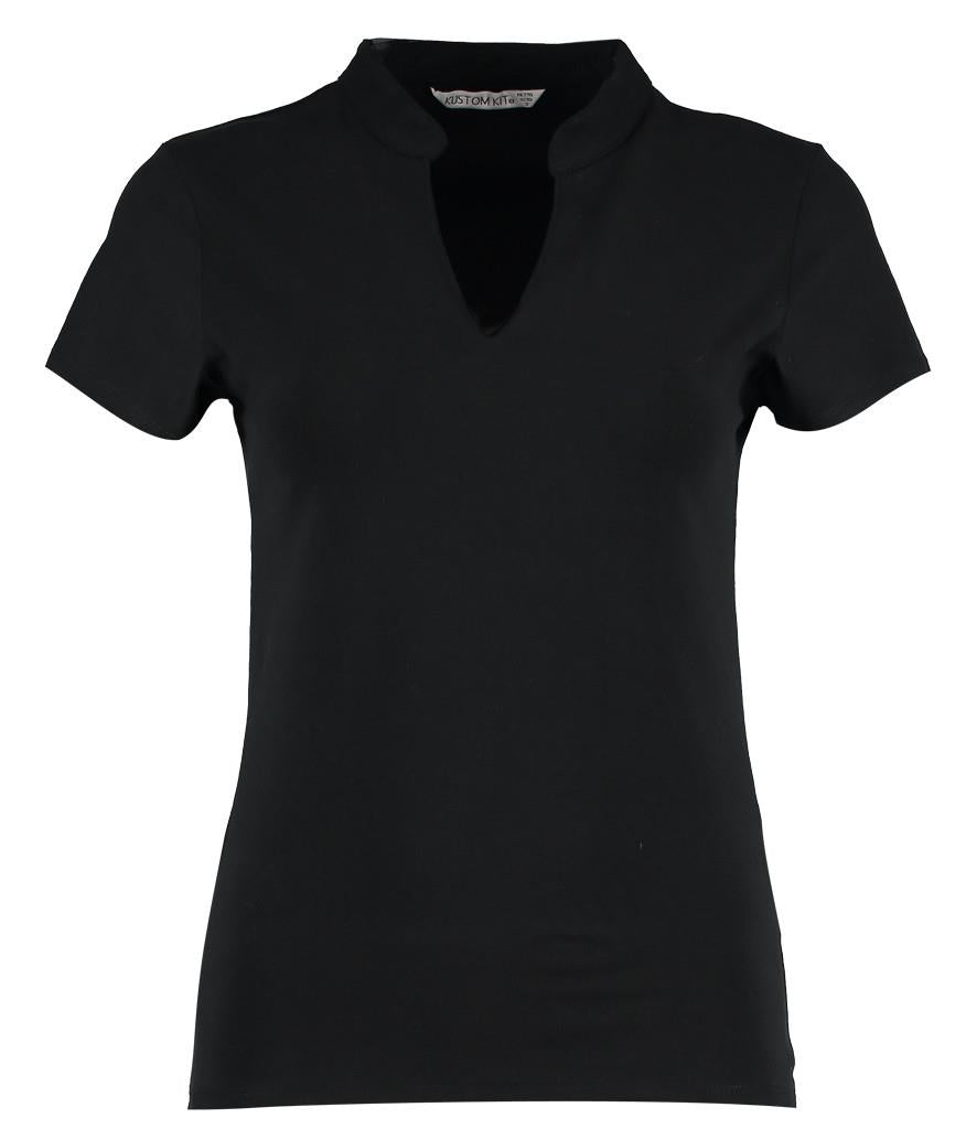 Ladies V Neck Corporate Top