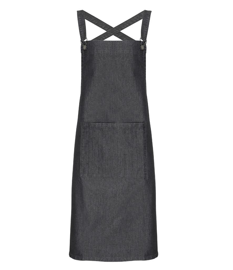 Cross Back Barista Bib Apron