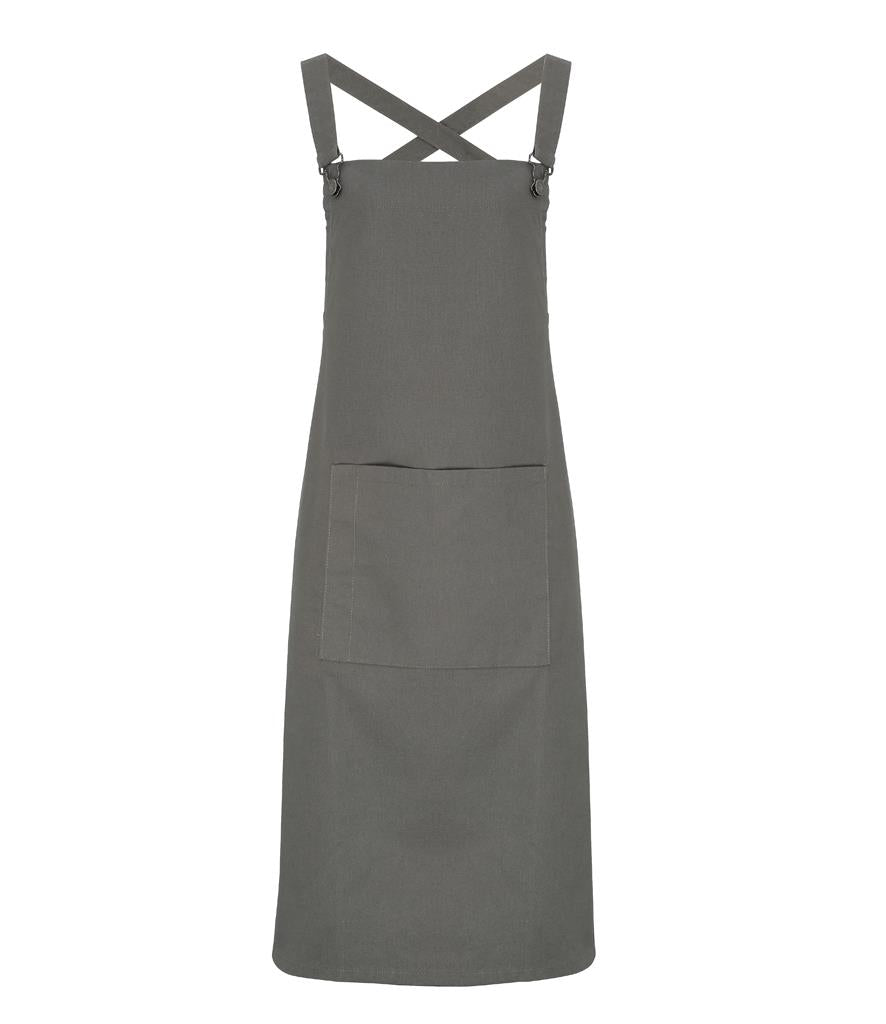 Cross Back Barista Bib Apron