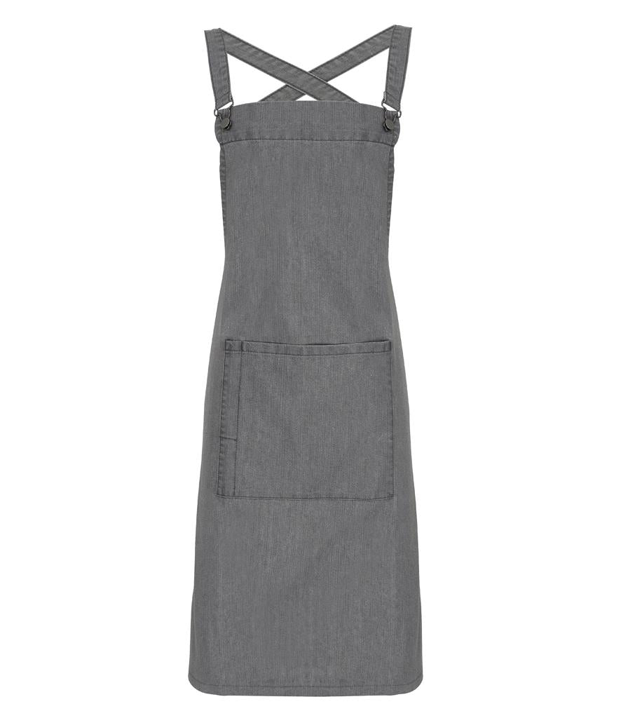 Cross Back Barista Bib Apron