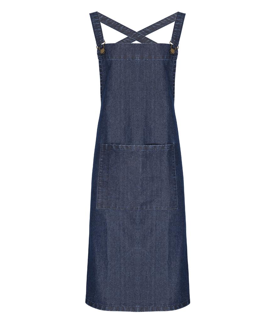 Cross Back Barista Bib Apron