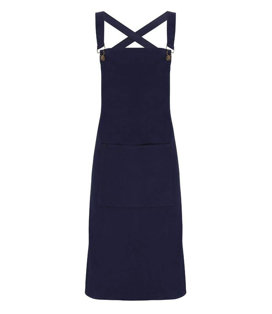 Cross Back Barista Bib Apron
