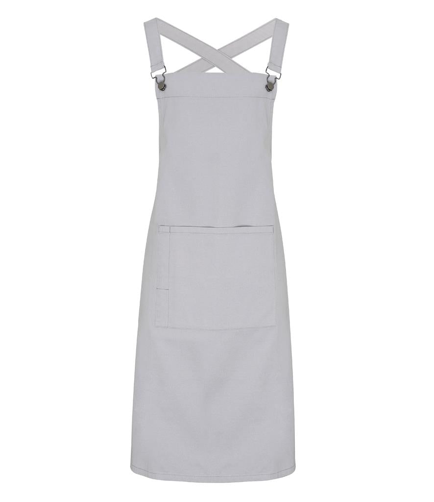 Cross Back Barista Bib Apron