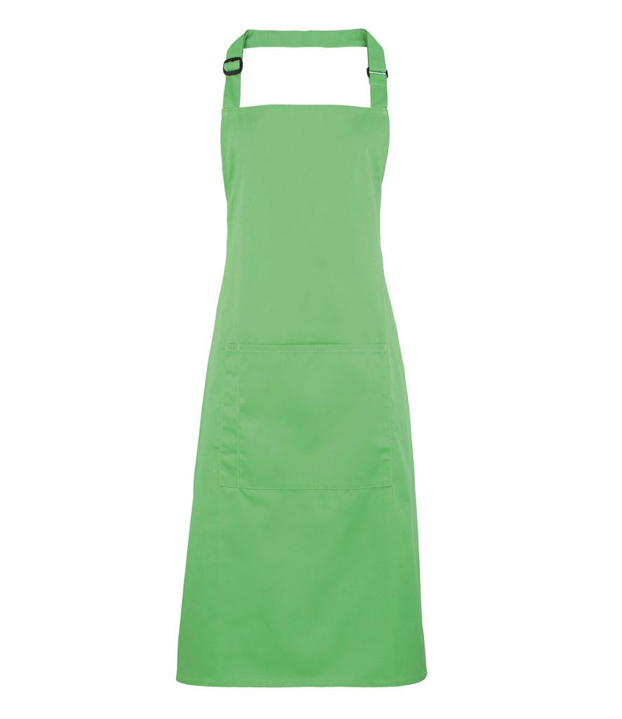 'Colours' Bib Apron With Pocket