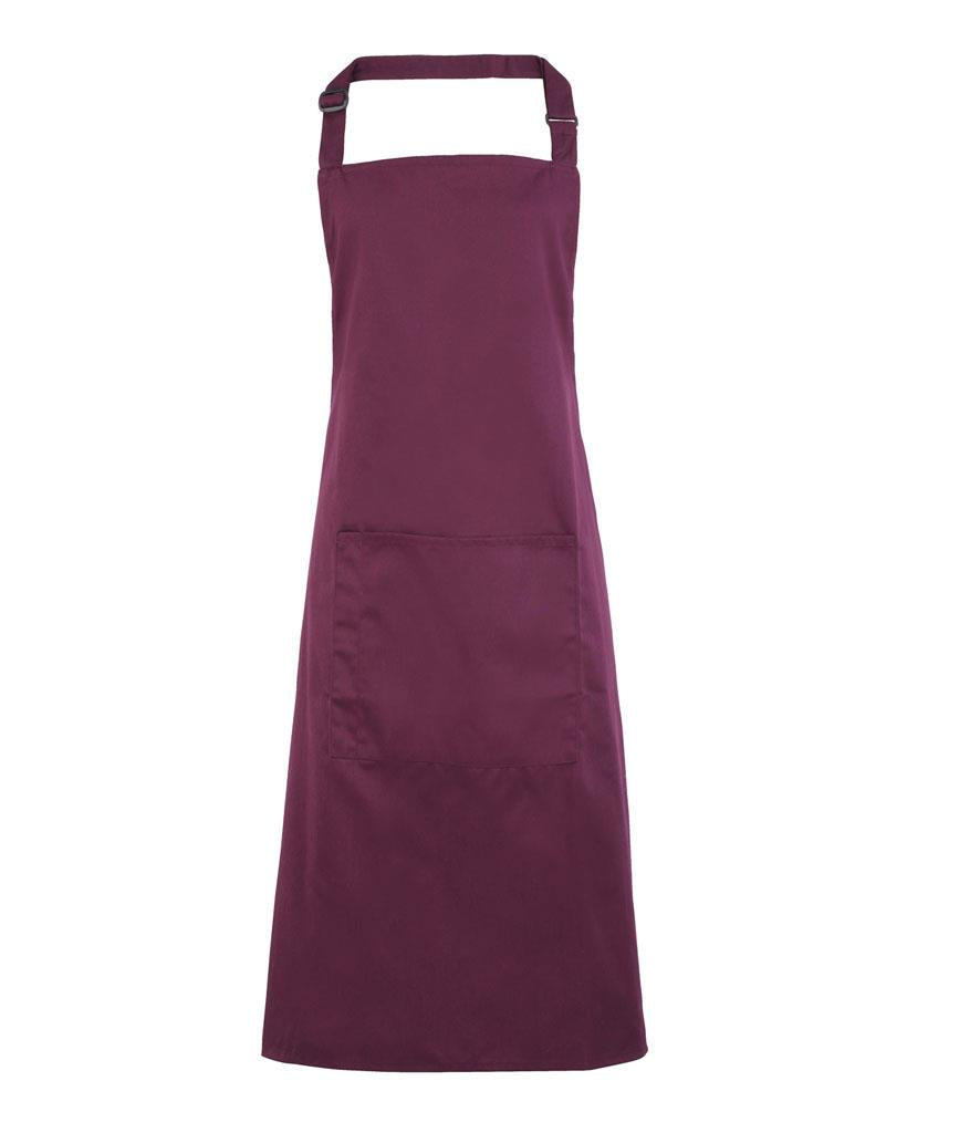 'Colours' Bib Apron With Pocket