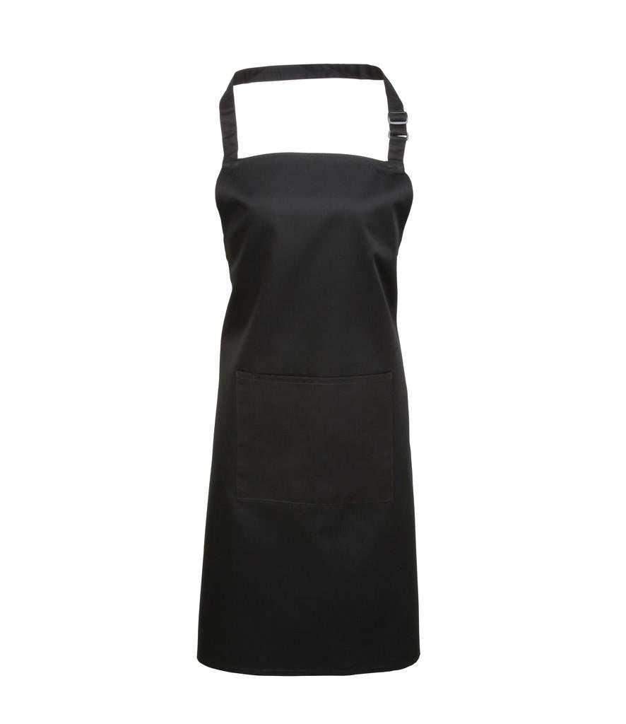 'Colours' Bib Apron With Pocket