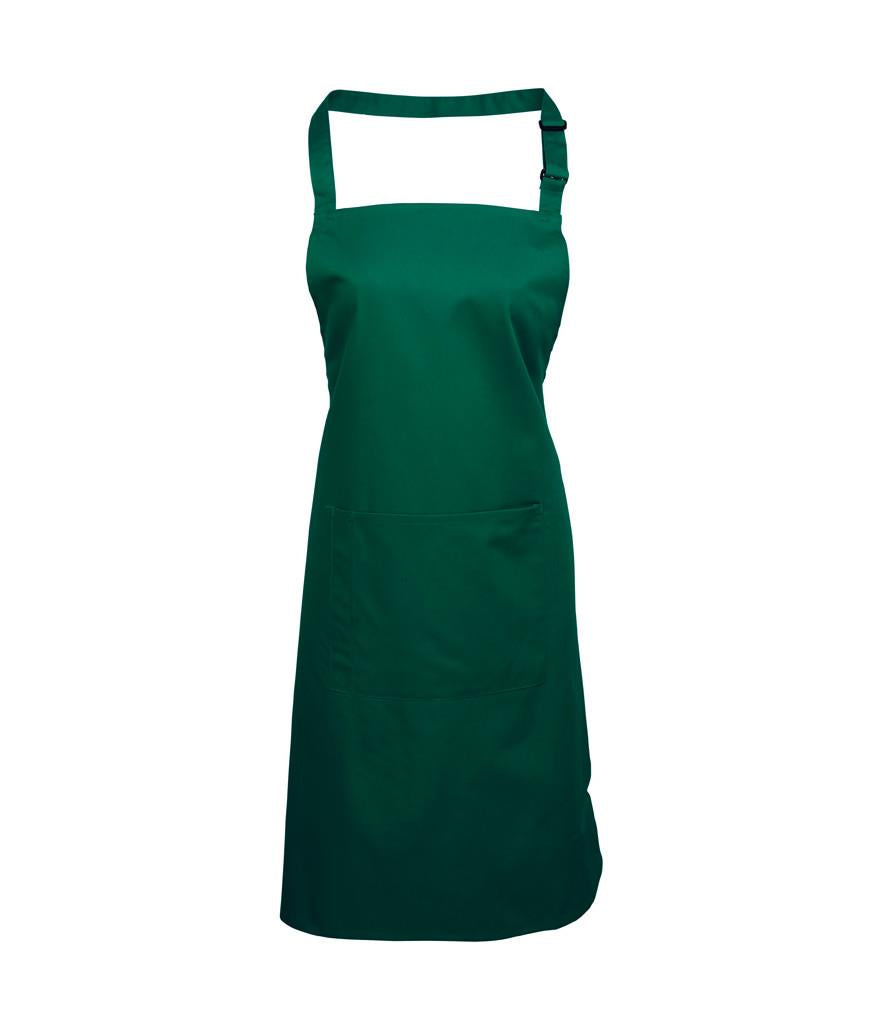 'Colours' Bib Apron With Pocket