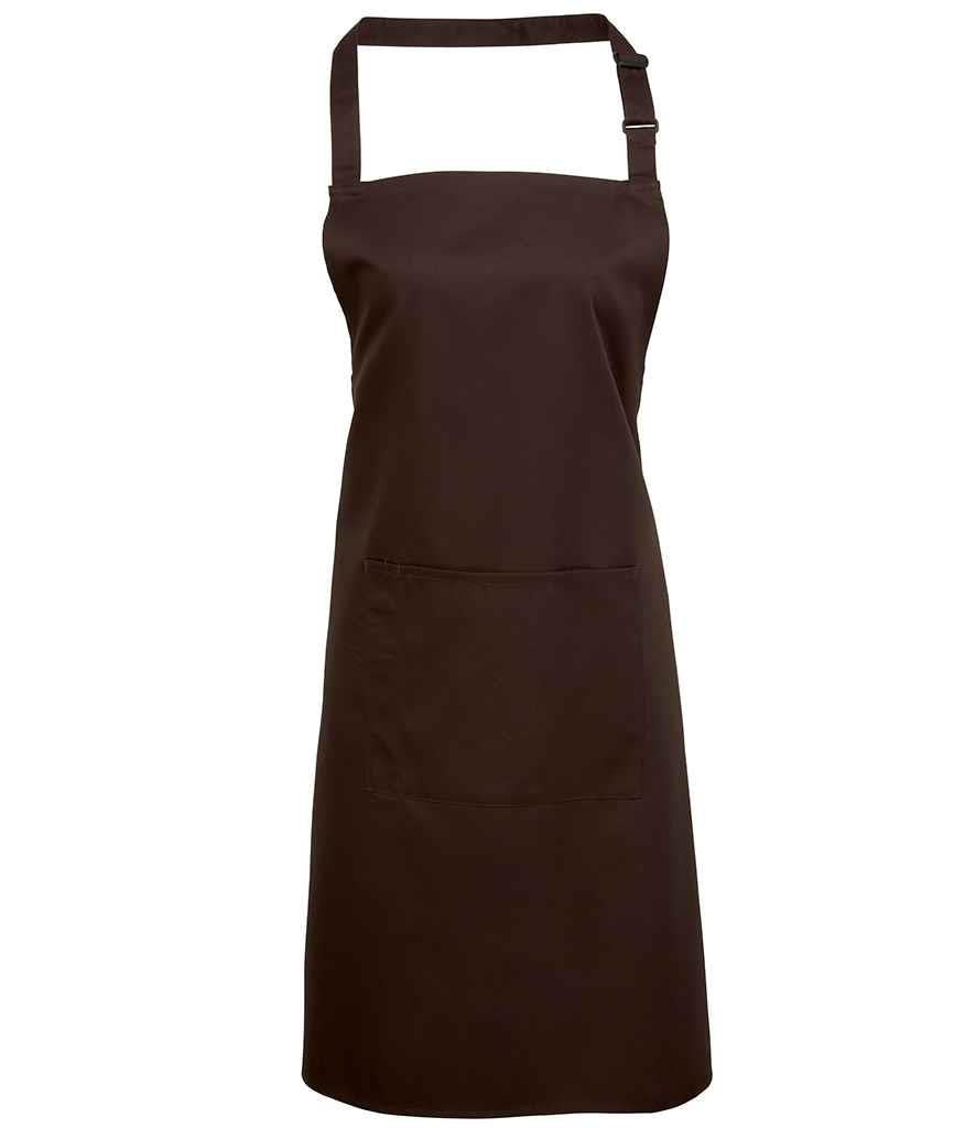 'Colours' Bib Apron With Pocket