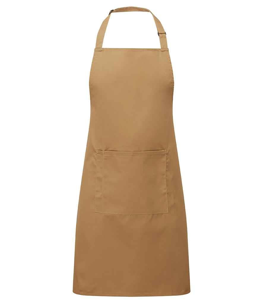 'Colours' Bib Apron With Pocket