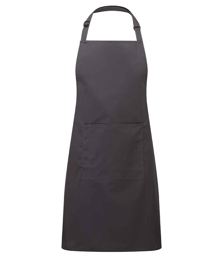 'Colours' Bib Apron With Pocket