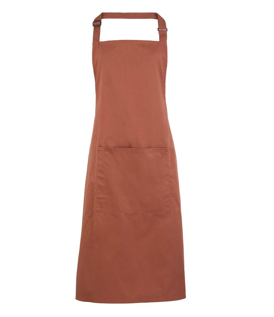 'Colours' Bib Apron With Pocket