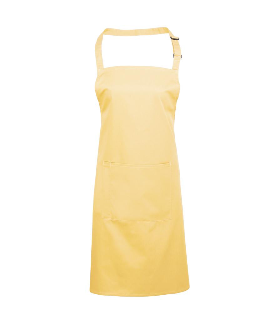 'Colours' Bib Apron With Pocket