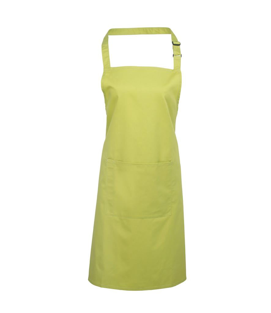 'Colours' Bib Apron With Pocket