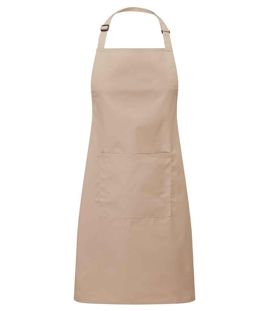 'Colours' Bib Apron With Pocket