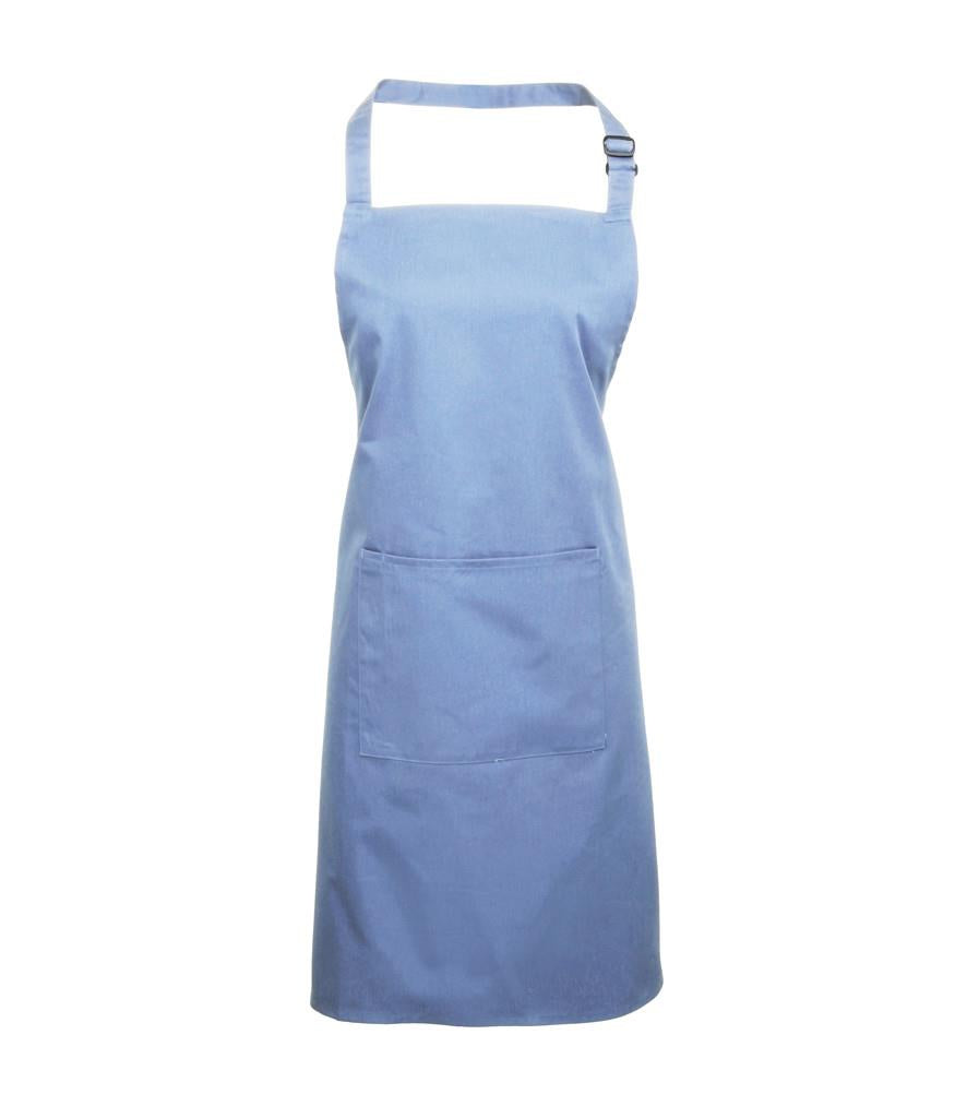 'Colours' Bib Apron With Pocket