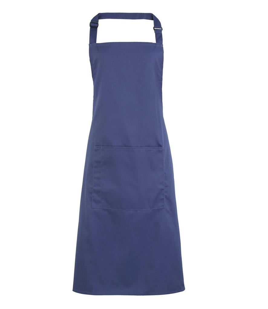 'Colours' Bib Apron With Pocket