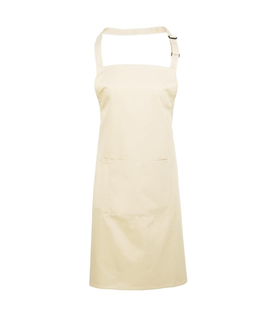 'Colours' Bib Apron With Pocket