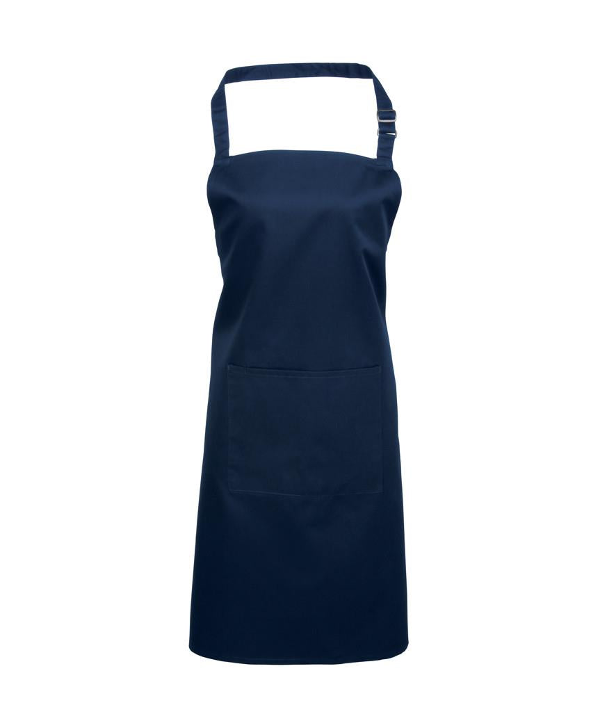 'Colours' Bib Apron With Pocket