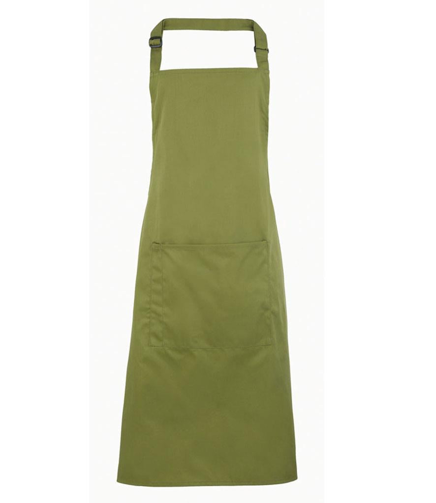'Colours' Bib Apron With Pocket