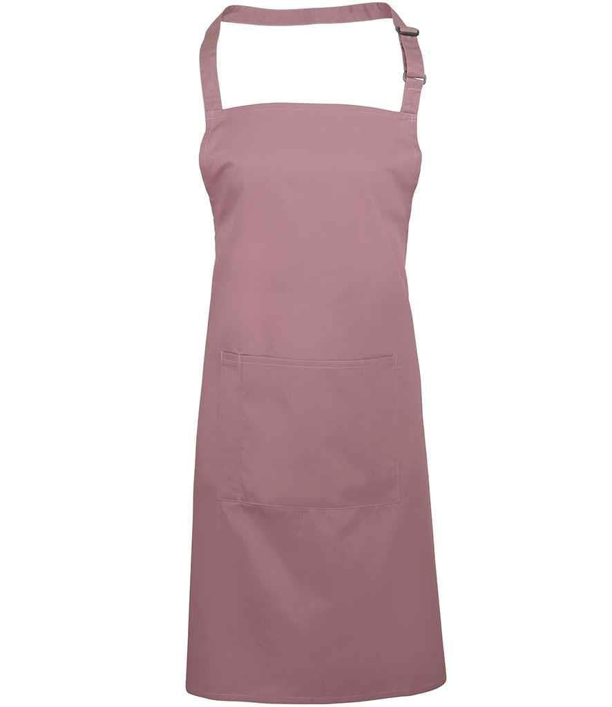 'Colours' Bib Apron With Pocket
