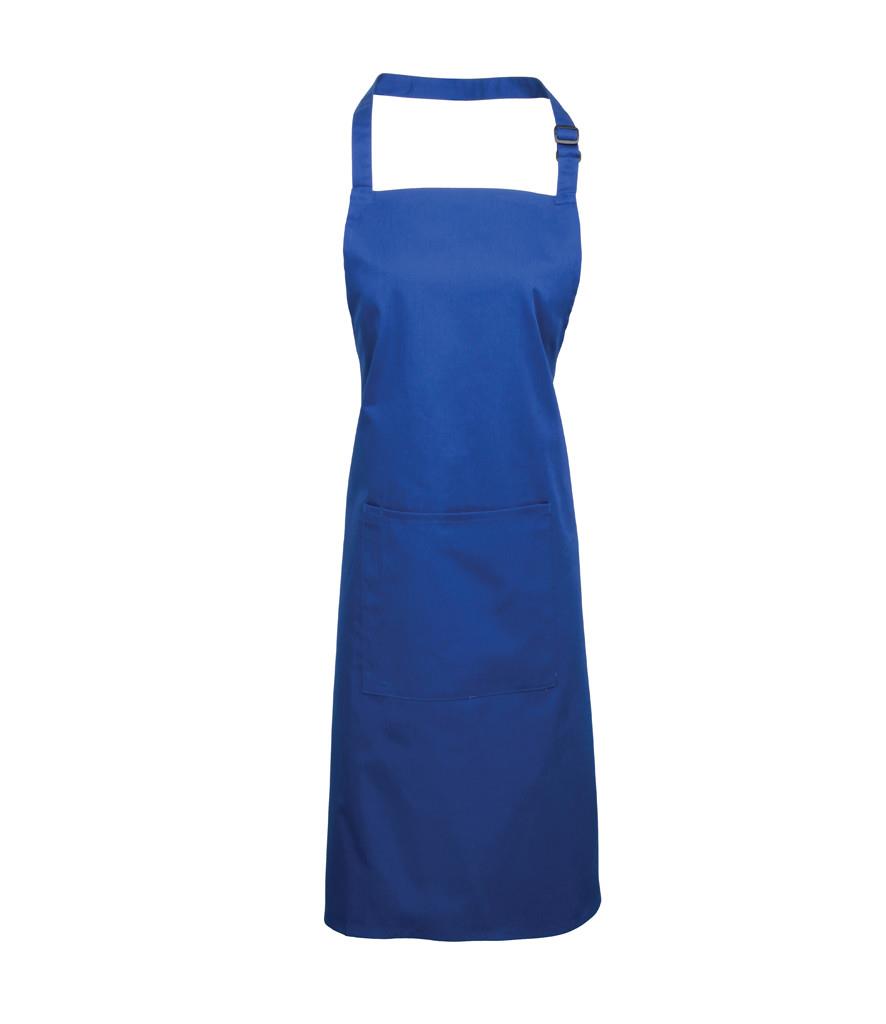 'Colours' Bib Apron With Pocket