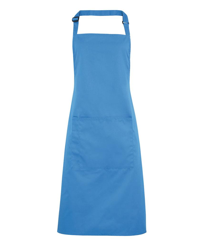 'Colours' Bib Apron With Pocket
