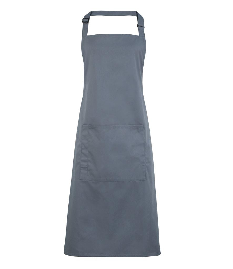 'Colours' Bib Apron With Pocket