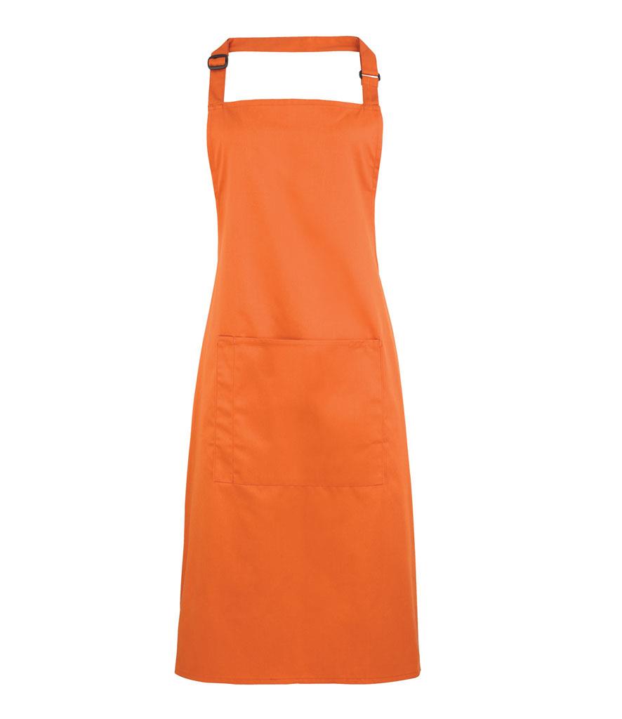 'Colours' Bib Apron With Pocket