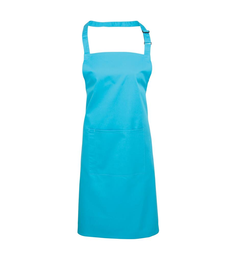 'Colours' Bib Apron With Pocket