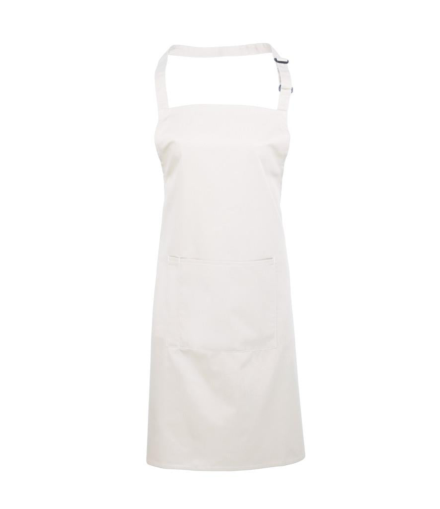 'Colours' Bib Apron With Pocket